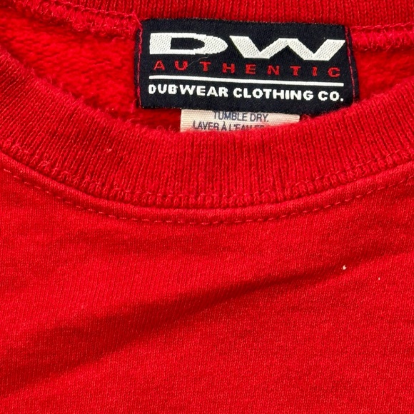 DW Authentic Dad McGill University Red Sweatshirt Size Medium - Picture 4 of 12